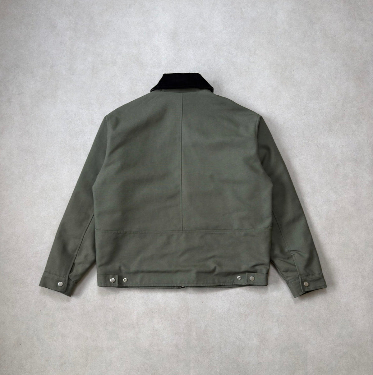 FIREMAN JACKET CANVAS - GREEN OLIVE